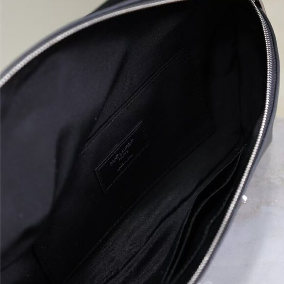 Saint Laurent Paris Crossbody Belt Bag Men Bags Belt Bags Briefcases Wall Black - Picture 7 of 8